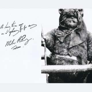 Star Wars Episode VI: Return of the Jedi - Signed by Michael Henbury (Taboo) | Catawiki