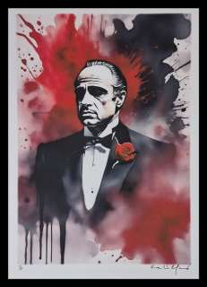 The Godfather - watercolor edition by Emma Wildfang - Large size | Catawiki