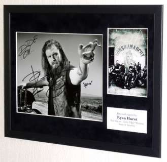 Sons of Anarchy - Ryan Hurst (Opie Winston) Premium Framed, signed + Certificate of Authenticity
