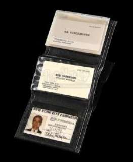 DIE HARD WITH A VENGEANCE (1995) - Lot 89 - Simon Gruber‘s (Jeremy Irons) Fake ID