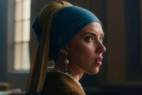 Daniel Cayuela - Scarlett Johansson: Girl With The Pearl Earring | Catawiki