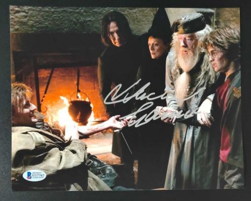 Harry Potter - Michael Gambon "Albus Silente" - Signed 8x10 Photo - Beckett COA | Catawiki