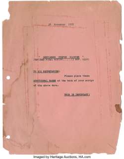 Marilyn Monroe’s personally hand annotated script from Gentlemen Prefer Blondes. ... | Profiles in History