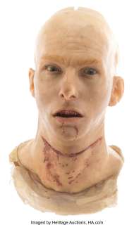 Tom Cruise "Lestat" Stage 1 animatronic head from Interview with the Vampire: The Vampire Chronicles....