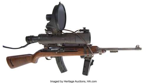 The Man from U.N.C.L.E. hero Nightscope Rifle also used by Charlton Heston in The Omega Man....