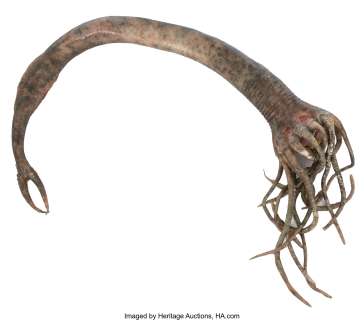Fringe "Snakehead" creature tendril prop....