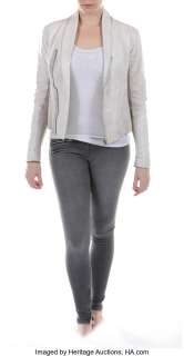 "Carly" white leather jacket and jeans ensemble from Transformers: Dark of the Moon.... | Profiles in History