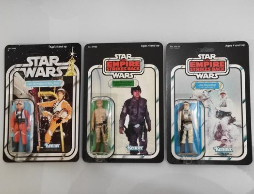 Star Wars 1978 Kenner Original action figures Luke Skywalker Collection - Action figure Luke Skywalker (X-Wing Pilot; Bespin Fatigues; Hoth Battle Gear) - 1970-1980 - U.S. | Catawiki
