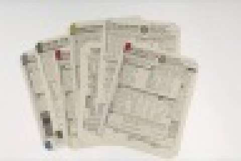 Battlestar Galactica - Lot #1260 - BSG Helo’s Weapon Status Reports