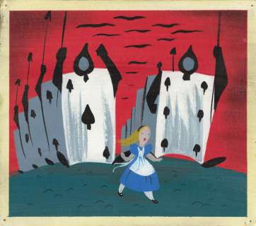 Lot 490 - Mary Blair concept artwork from Alice in Wonderland