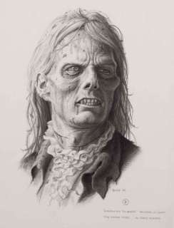 Lot 1241 - Conceptual drawing of Tom Cruise as “Lestat” from Interview with the Vampire