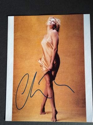 Hancock, The Old Guard, Atomic Blonde - Signed by Charlize Theron, with Letter of Authenticity - Photo, Autograph