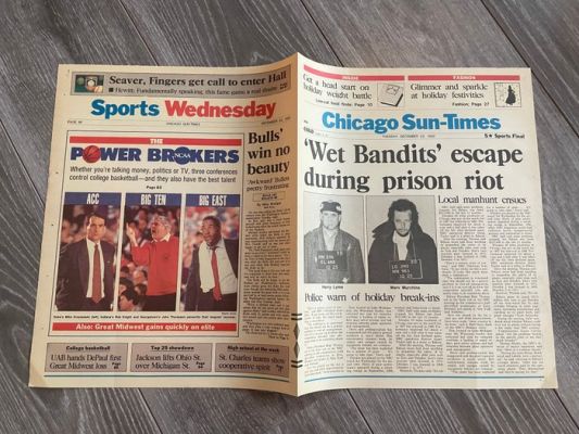 Home Alone 2 - - Movie prop - Chicago Sun-Times Front Page featuring ’Wet Bandits’ headline - with COA | Catawiki