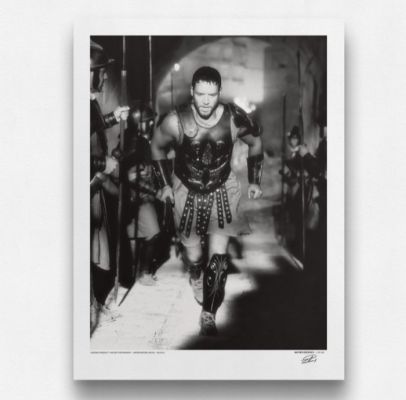 Gladiator - Russell Crowe - XXL Fine Art Fotography -80*60 cm | Catawiki