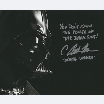 Star Wars Episode V: The Empire Strikes Back - Signed by C Andrew Nelson (Darth Vader) | Catawiki