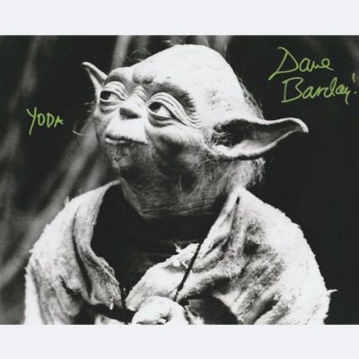 Star Wars - Signed by Dave Barclay (Yoda) | Catawiki