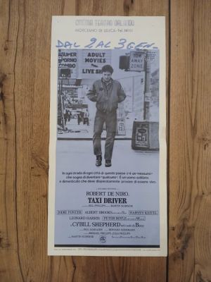 sconosciuto - Locandina originale Taxi Driver