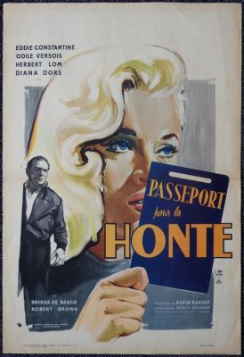 Yves Thos - Diana Dors & Eddie Constantine - Passeport pour la Honte | Catawiki