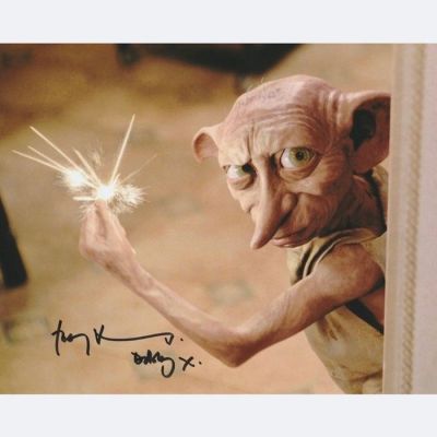 Harry Potter - Signed by Toby Jones (Dobby) | Catawiki
