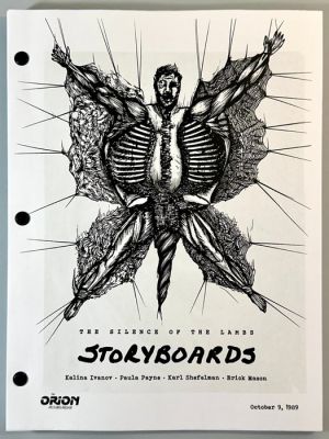 The Silence of the Lambs - 103 Storyboards - Anthony Hopkins and Jodie Foster - Orion Pictures | Catawiki