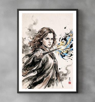 Sato Hageshi - Hermione Granger – The Spell Weaver - Signed and Numbered 3/10 | Catawiki