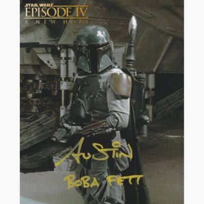 Star Wars - Signed by Mark Austin (Boba Fett) | Catawiki