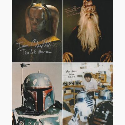 Star Wars - Big Lot of 4 Autographs! | Catawiki