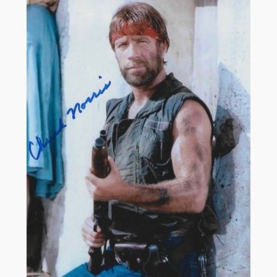 Invasion USA - Signed by Chuck Norris (Matt Hunter)