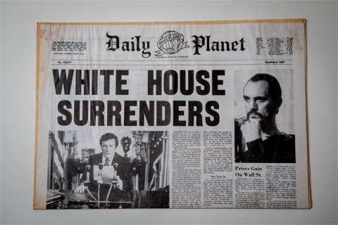 Newspaper From “Superman 2”  | Studio Auctions