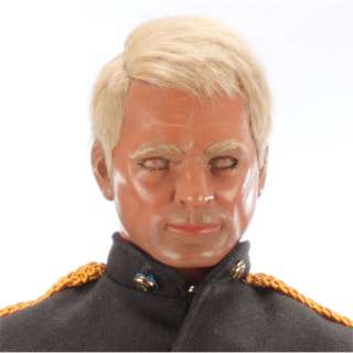 Lot 543 - Commodore Goddard “blinker” puppet head from the 1967 TV series, Captain Scarlet and the Mysterons