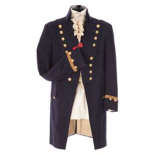 Lot 660 - Laurence Olivier “Lord Horatio Nelson” 3-piece Royal Naval costume from That Hamilton Woman