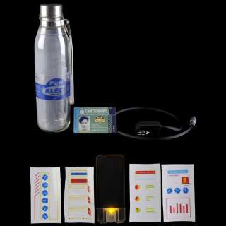 The Expanse - Lot 19 - Naomi Nagata‘s (Dominique Tipper) Canterbury ID and Pur & Kleen Water Bottle with Comm Device