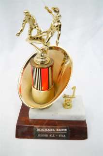 Lot 123 - 3000 Miles to Graceland-Kurt Russell‘s Prop Trophy