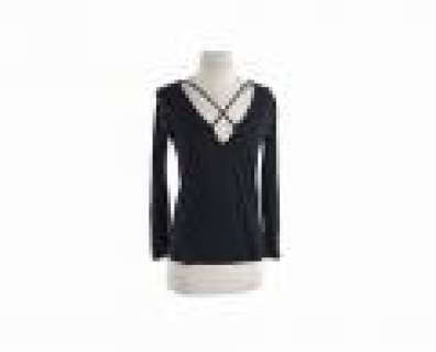 New Girl | Reagan’s Black Strap-Front Top | ScreenBid