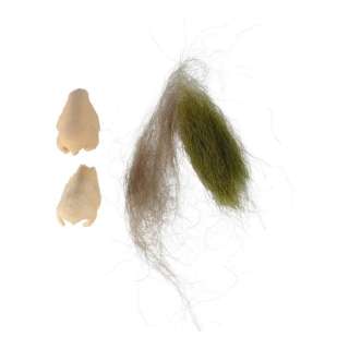 THE INCREDIBLE HULK (1977-1982) - Lot #1322 : Hulk (Lou Ferrigno) Nose and Hair Appliances and Production Photos