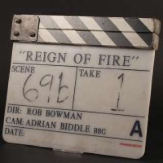 Reign of Fire - Production used clapperboard