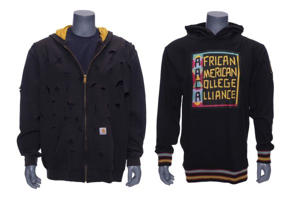 MARVEL‘S LUKE CAGE - Luke Cage‘s (MIke Colter) Bullet-Riddled Hoodie and A.A.C.A Hoodie