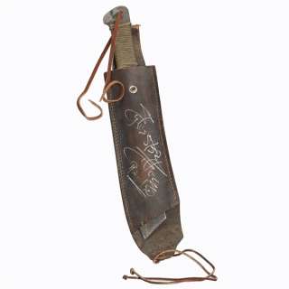 Lot #3 - Rambo (2008) - Original Autograped Machette