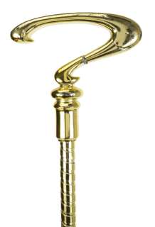 Lot 675 - JIM CARREY "THE RIDDLER" GOLD CANE PROP FROM BATMAN FOREVER