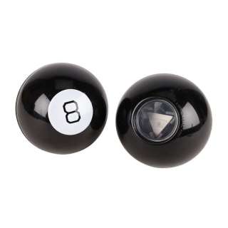 SHAZAM! (2019) - Lot #320 : Pair of Dr. Thaddeus Sivana‘s (Mark Strong) Magic Eight Balls