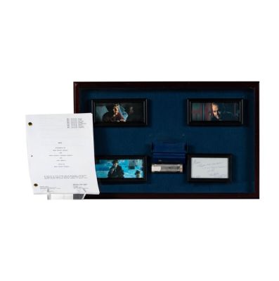 "Jack Frost" (1998) Framed Magic Harmonica and Studio Script | Abell Auction