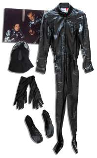 Catherine Zeta Jones Iconic Diving Suit Costume From ‘‘Entrapment‘‘ -- The Costume Worn During the Famous Scene With Sean Connery That Launched Her Career