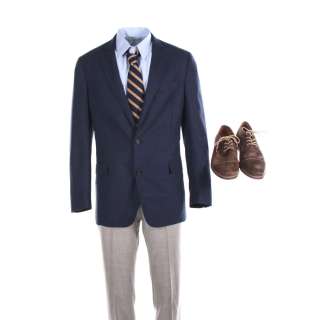 Lot #204 – Condor Tracy Crane Eric Johnson Screen Worn Jacket Shirt Pants Tie & Shoes Ep 206
