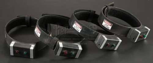 Freaks of Nature | Four Light-Up Zombie Shock Collars | Propstore