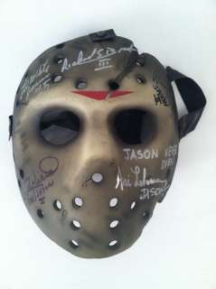 Friday The 13th Autographed Replica Mask | Premiere Props
