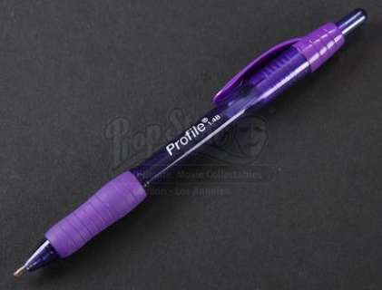 Community - Lot 44 - S2E08 - Cooperative Calligraphy: Annie Edison‘s (as portrayed by Alison Brie) Purple Gel Pen