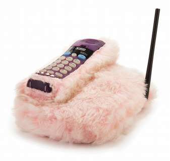 Lot 580 - Reese Witherspoon‘s "Elle Woods" screen-used pink fur phone from Legally Blonde.