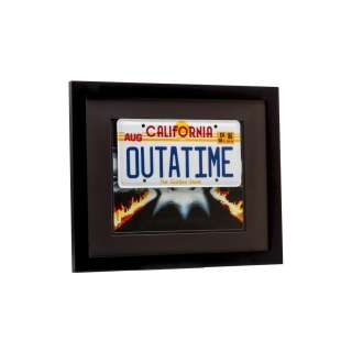 Back to the Future (1985) Replica License Plate W/ Display | VIP Fan Auctions