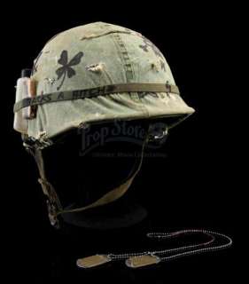 TROPIC THUNDER (2008) - Lot 546 - Tugg Speedman‘s (Ben Stiller) Helmet and Dog Tags