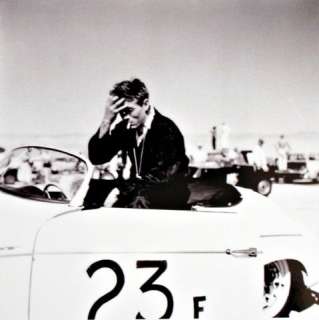 James Dean Inter-Negative In Meditative Pose Inside His Speedster | Premiere Props